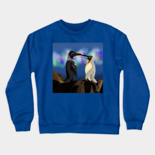 Penguins Aziraphale and Crowley Crewneck Sweatshirt